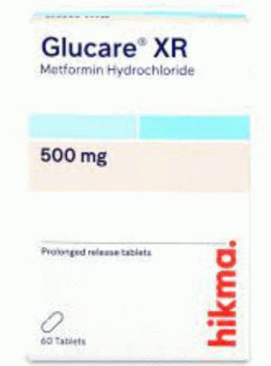 Glucare Xr 500Mg | 60Tab